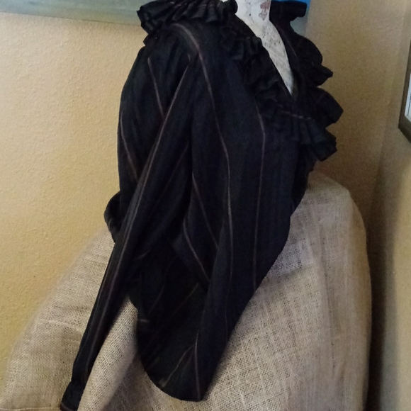 Philippe Marques Vintage Ruffle Blouse - Picture 8 of 8
